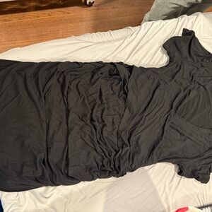 Ripe Black Dress maternity and nursing